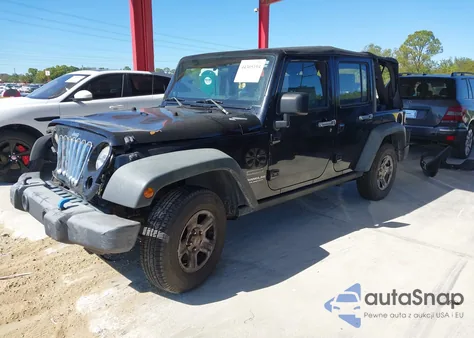 2010 Jeep Wrangler Unlimited Sport z USA, uszkodzony, nr VIN 1J4BB3H12AL107031